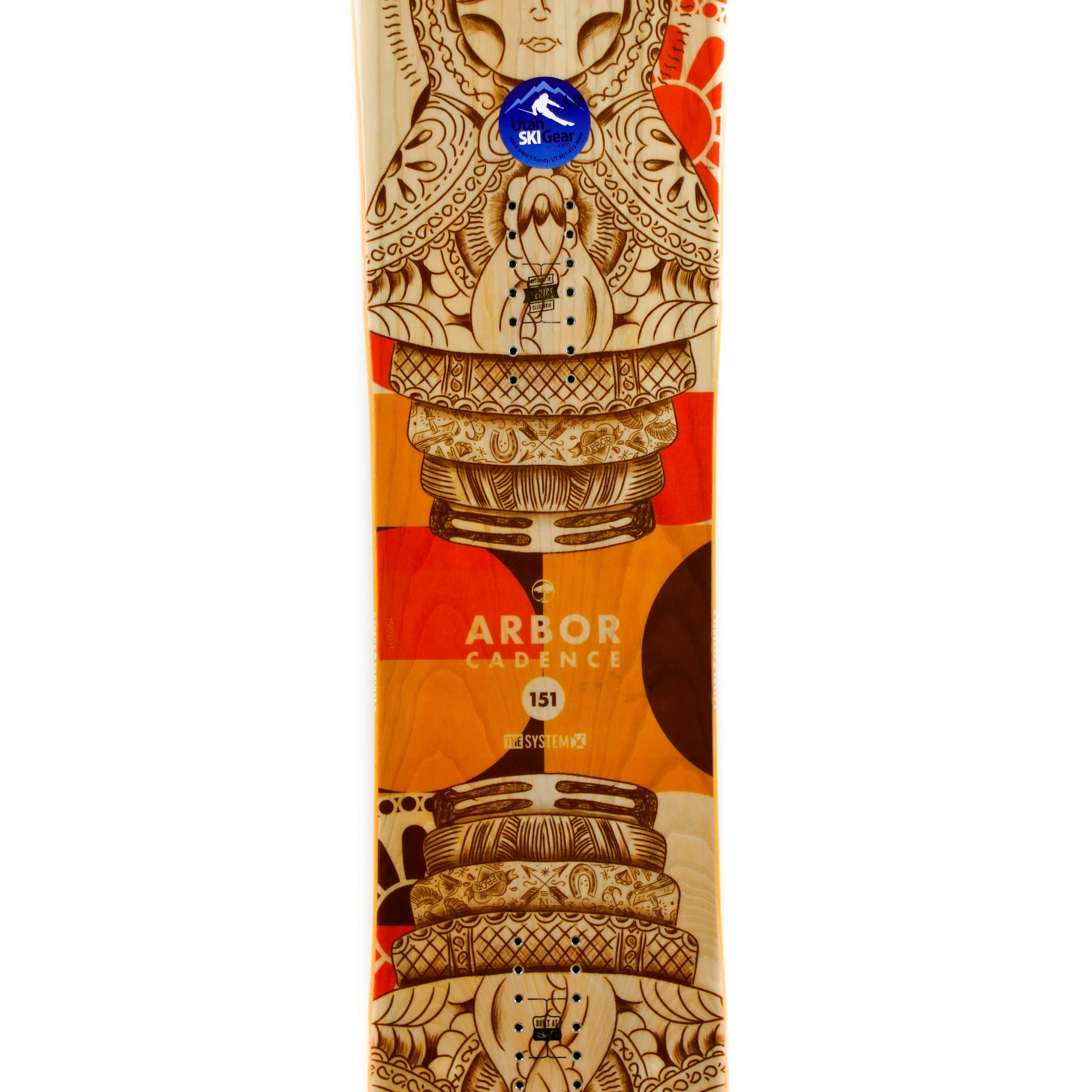 151cm Arbor Cadence Women's Snowboard 2015 | USED 6 151cm Arbor Cadence Women's Snowboard 2015 | USED - Image 4
