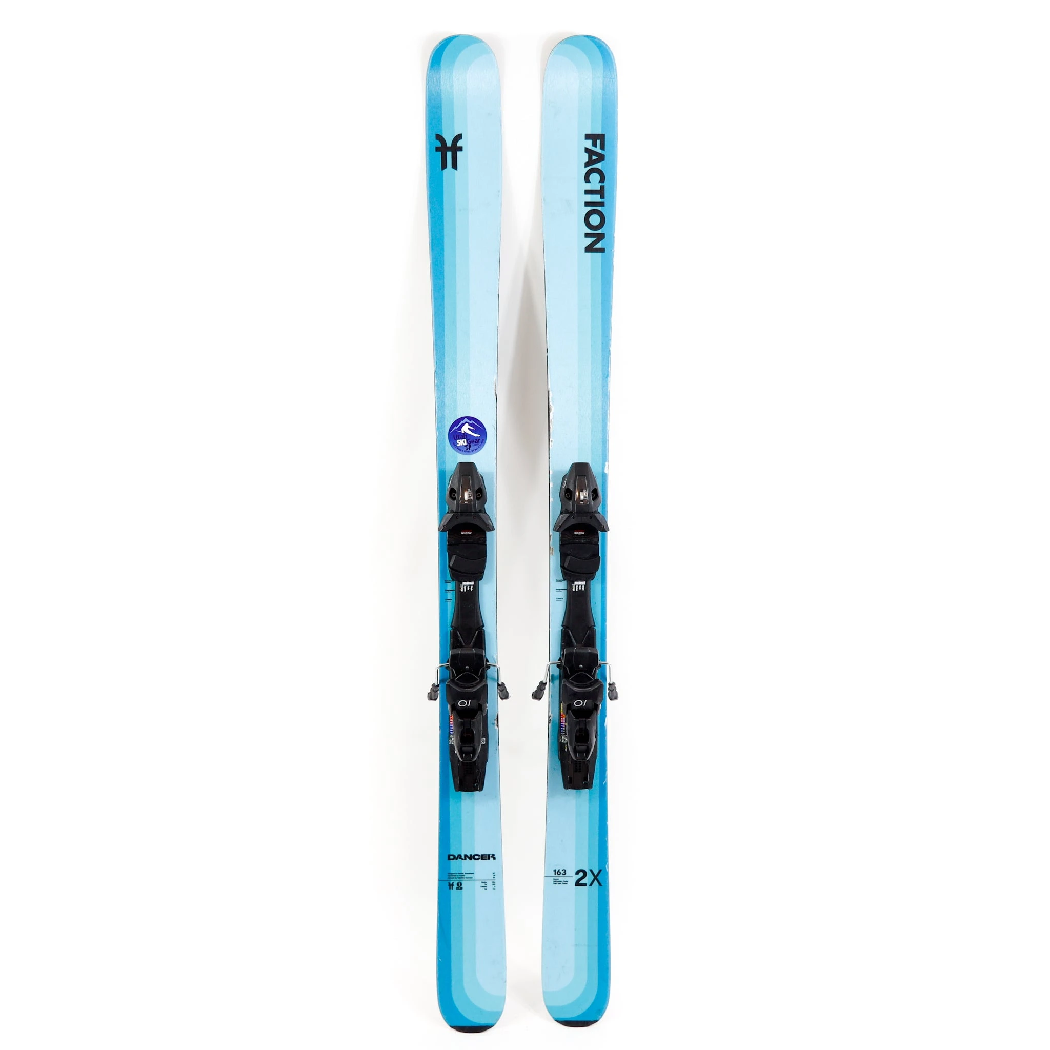 Faction Dancer 2x 163cm + Demo Bindings 2023 - USED 3 Faction Dancer 2x 163cm + Demo Bindings 2023 - USED