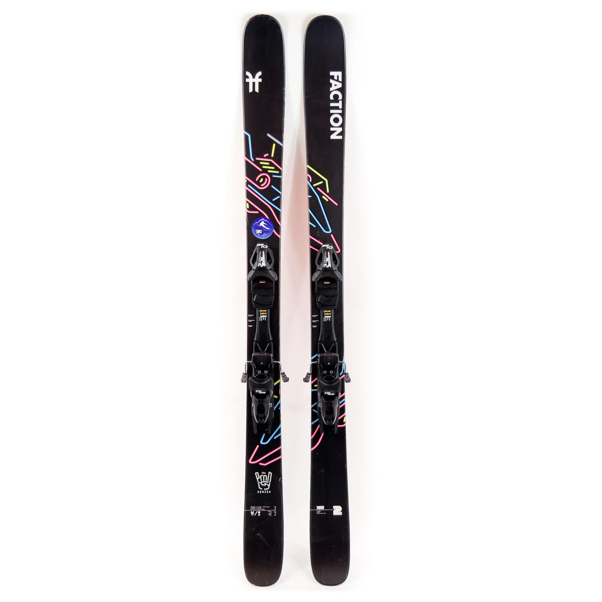 Faction Prodigy 2 165cm + Demo Bindings 2023 - USED 3 Faction Prodigy 2 165cm + Demo Bindings 2023 - USED