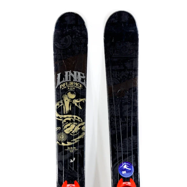 172cm Line Influence 115 Skis 2012 + Diamir Freeride Frame Bindings | USED 5 172cm Line Influence 115 Skis 2012 + Diamir Freeride Frame Bindings | USED - Image 3