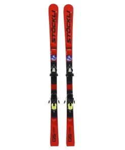Stockli Laser GS FIS Junior 144cm + Head Bindings - 2023- USED