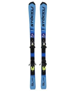Stockli Laser SL FIS Junior 130cm + Head Bindings-2023-USED