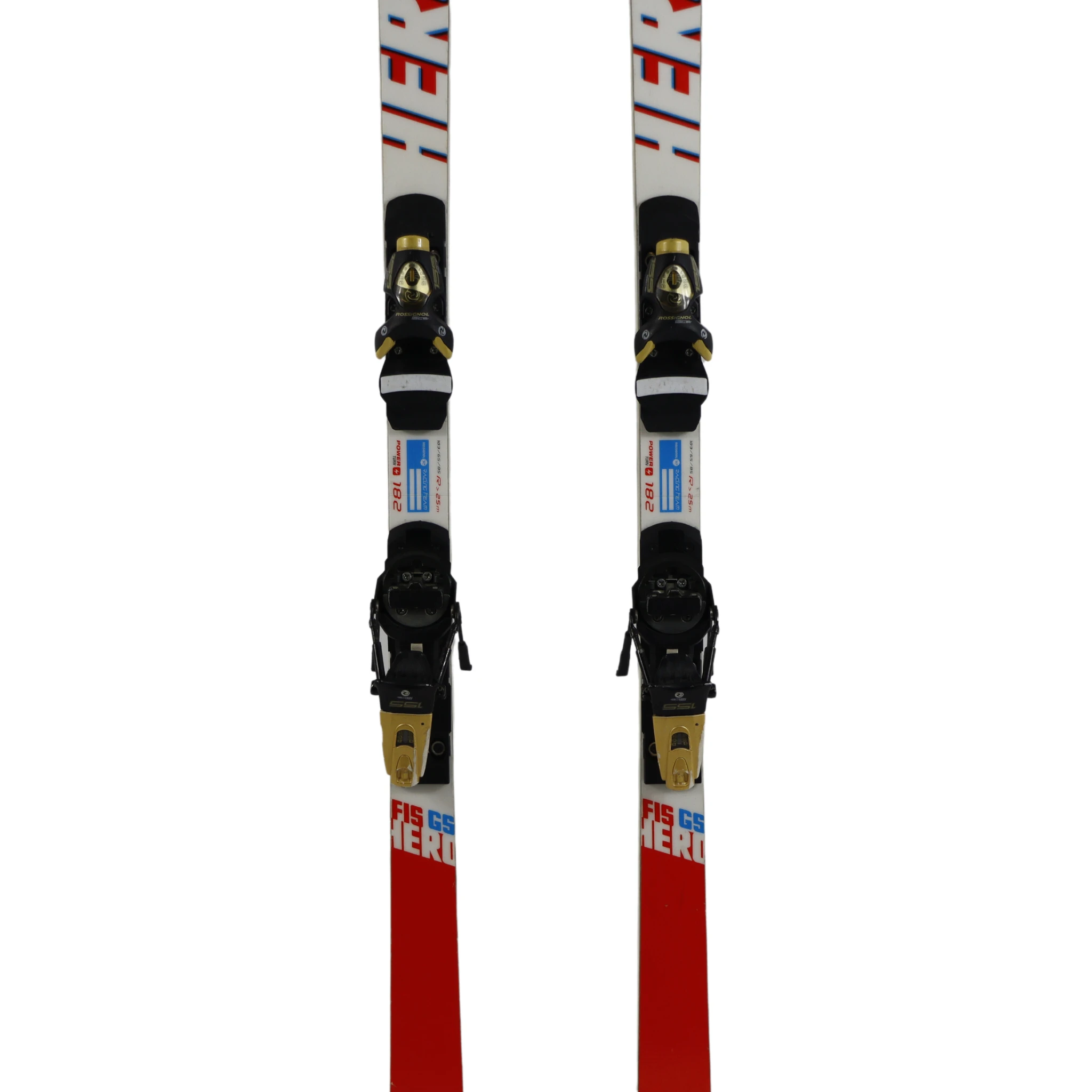 Rossignol Hero FIS GS 182cm + Pivot Race Bindings - USED 6 Rossignol Hero FIS GS 182cm + Pivot Race Bindings - USED - Image 4