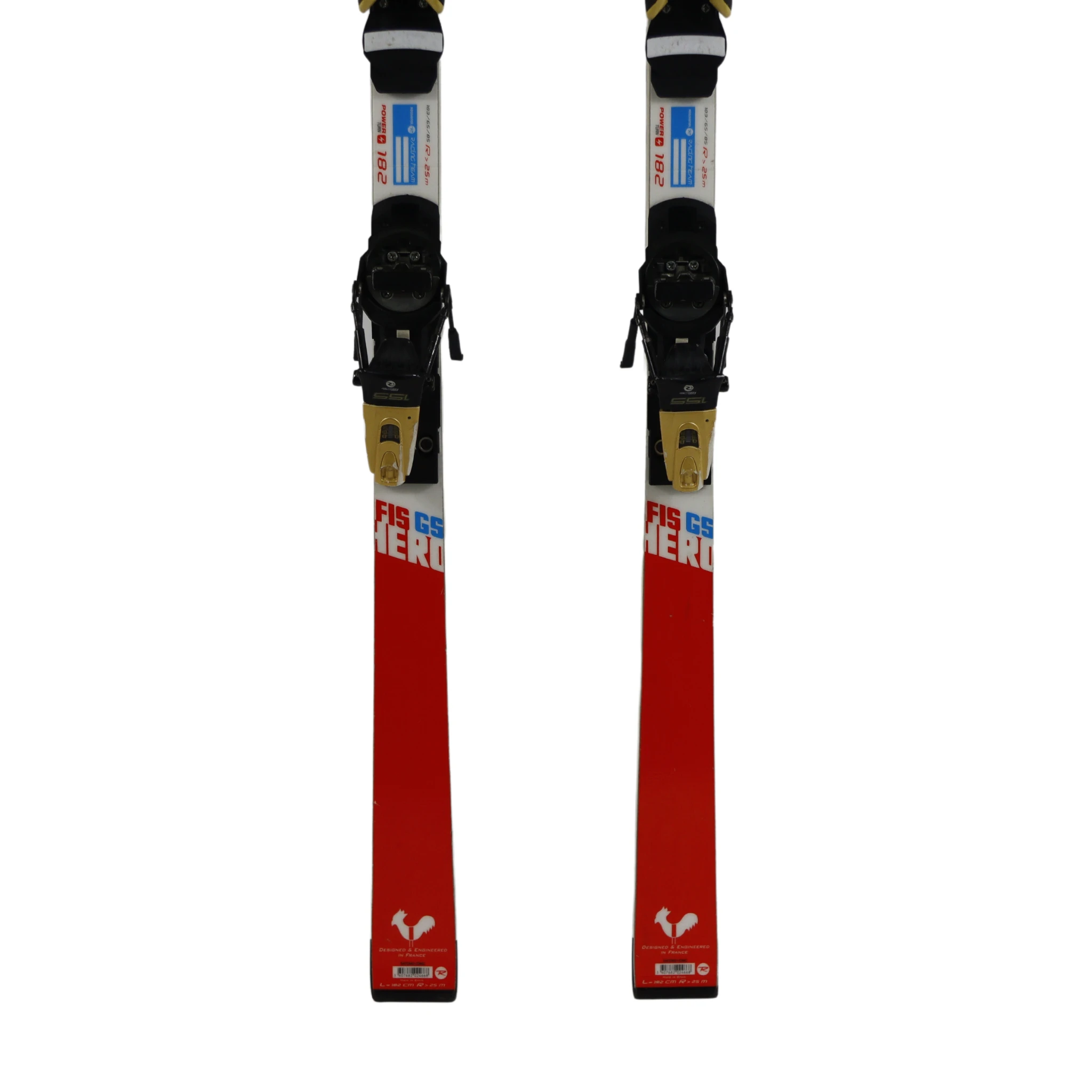 Rossignol Hero FIS GS 182cm + Pivot Race Bindings - USED 7 Rossignol Hero FIS GS 182cm + Pivot Race Bindings - USED - Image 5