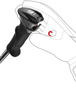 Leki Stella S Alpine Ski Poles - White/Black Or Black/Coral - DISCONTINUED -Swix Shop 61f4Pi 3AcL. AC SL1500