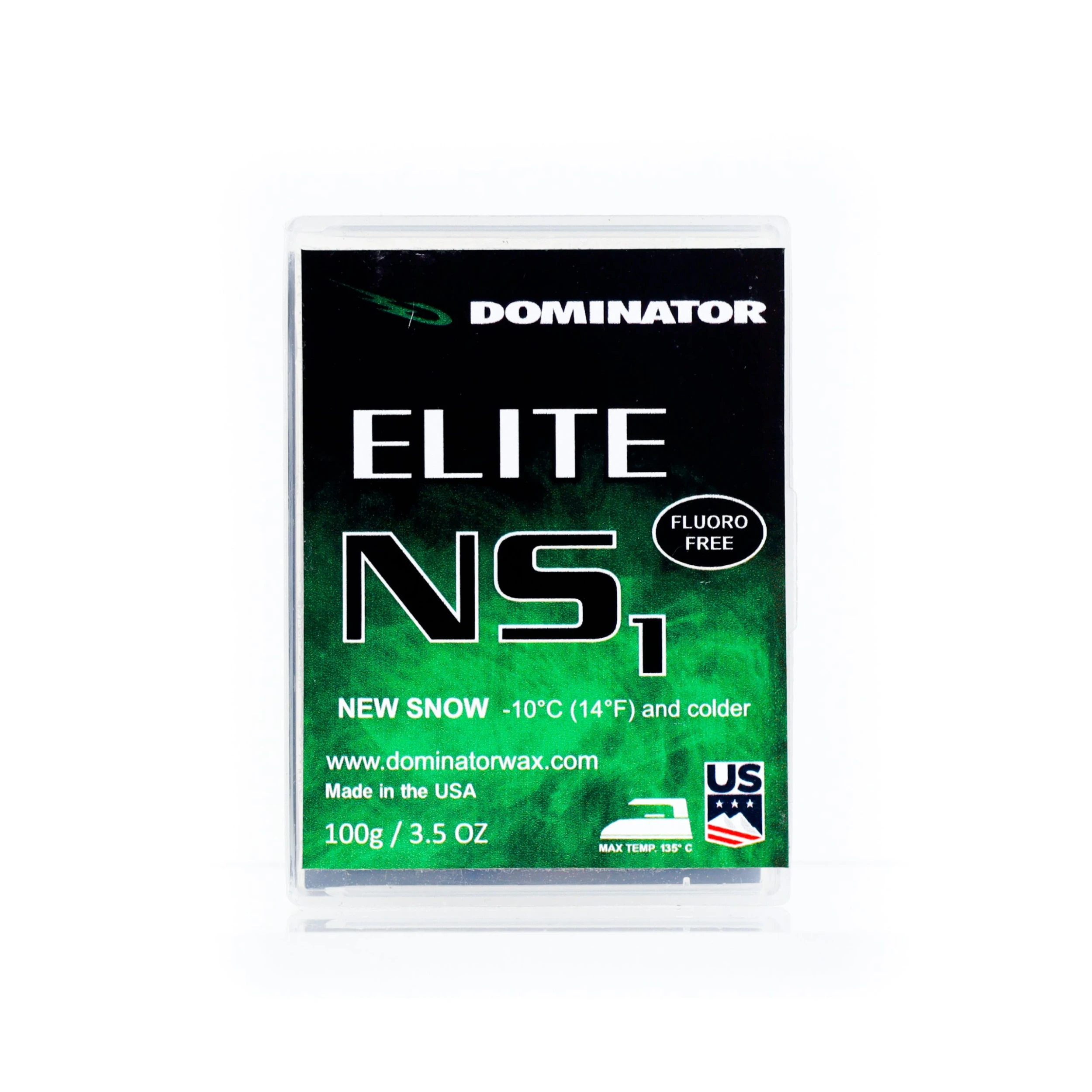 Dominator Elite NS1 Cold New Snow Wax - 100g 3 Dominator Elite NS1 Cold New Snow Wax - 100g