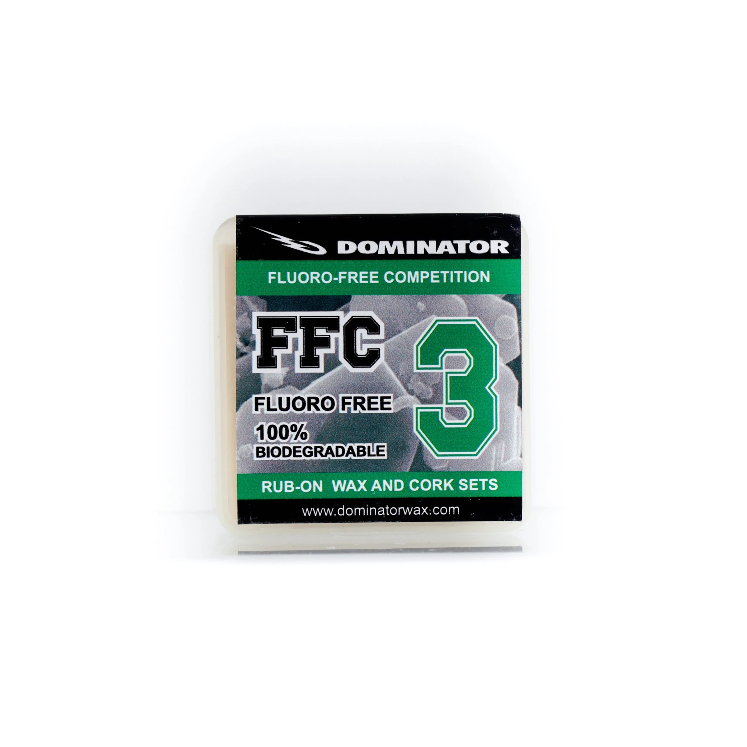 Dominator FFC 3 Rub On Wax And Cork Set - 40g 3 Dominator FFC 3 Rub On Wax And Cork Set - 40g