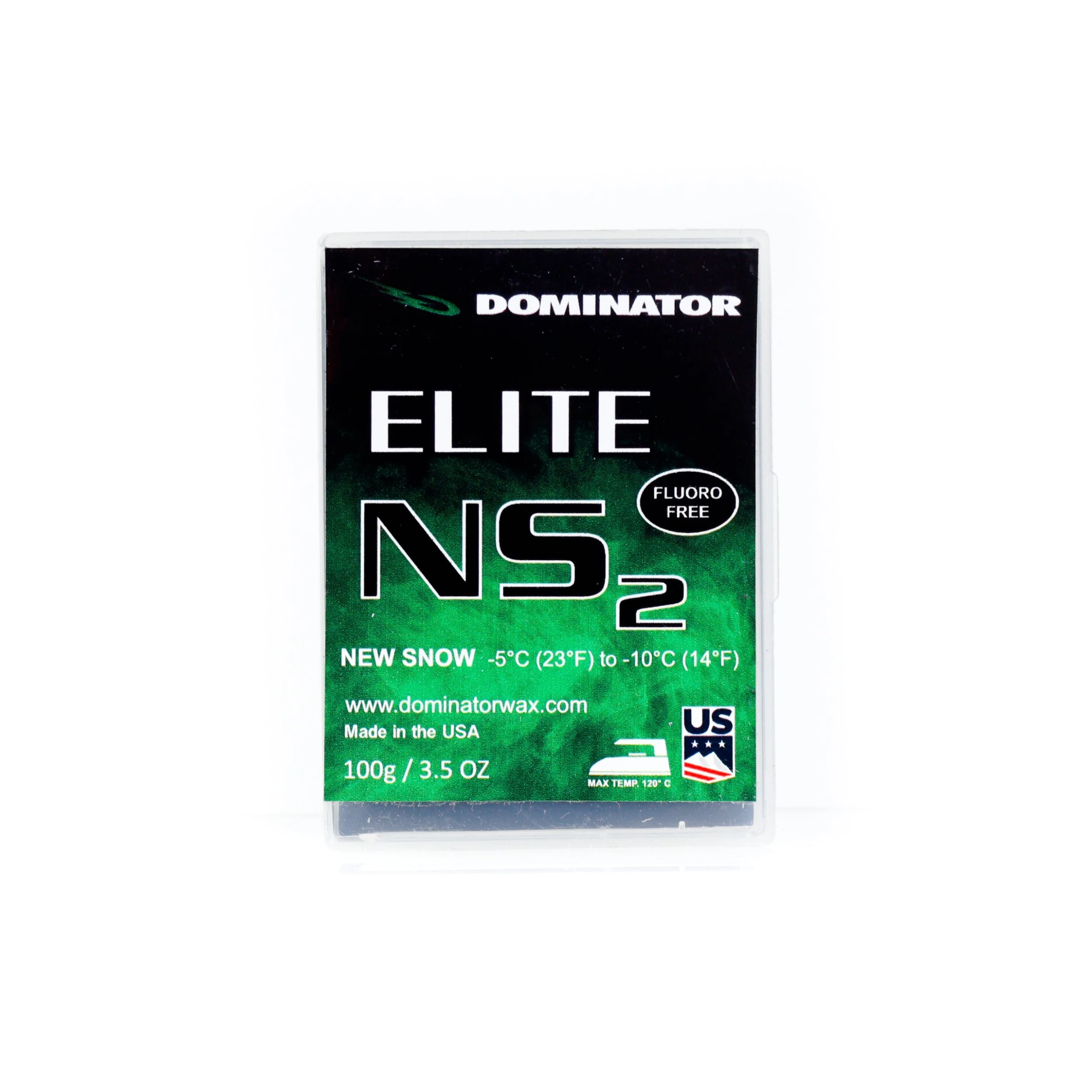 Dominator Elite NS2 Mid Temp New Snow Wax - 100g 3 Dominator Elite NS2 Mid Temp New Snow Wax - 100g
