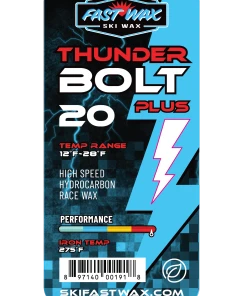 Fast Wax Thunderbolt 20+ Race Wax - 80g