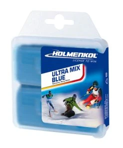Holmenkol Ultra Mix Blue Ski Wax - 70g - H24124