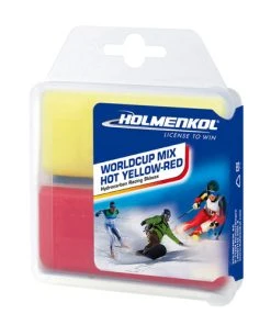 70g Holmenkol Basemix Alpha Yellow, Beta Red - 24128 -Swix Shop Holmenkol wax 24128 WorldcupMixHot