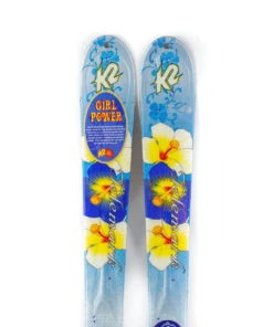 161cm K2 Shes Piste Tele Skis - Flat, Drilled Once - USED -Swix Shop K2 Shes Piste 7 scaled