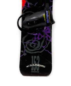 Vintage Kemper Chaos 153 Freestyle Snowboard W/ Bindings -Swix Shop Ke Ch 153 Fr w Bi 3of7