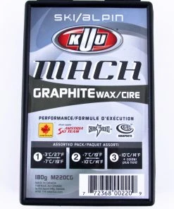 180g Kuu Mach Graphite Wax | 3 Combi Moist Universal Cold