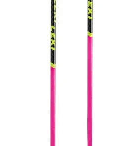 Leki WCR TBS SL 3D Aluiminum Alpine Ski Race Poles | Pink
