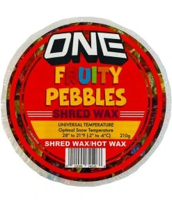 OneBall Jay Fruity Pebbles Shred Wax | Scented All Temp Hot Wax/Rub On | 210g