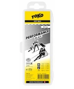 Toko Performance Ski And Snowboard Hot Wax 120g Black Fluoro Free & DLC | 5502051