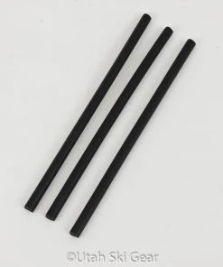 3 X 8mm Wintersteiger P-tex Drip Candles -- Black