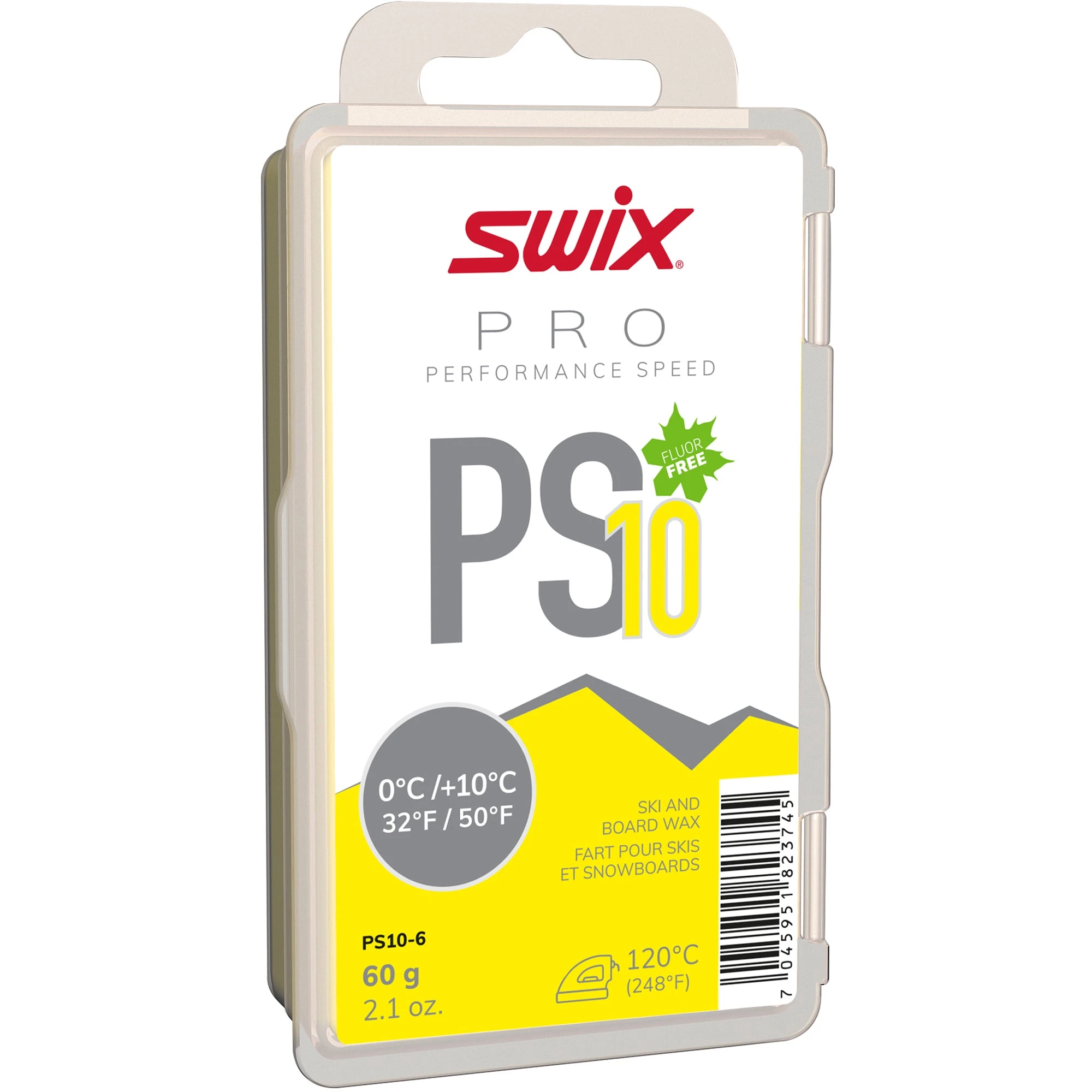 Swix PS10 Yellow 60g - Performance Speed 3 Swix PS10 Yellow 60g - Performance Speed