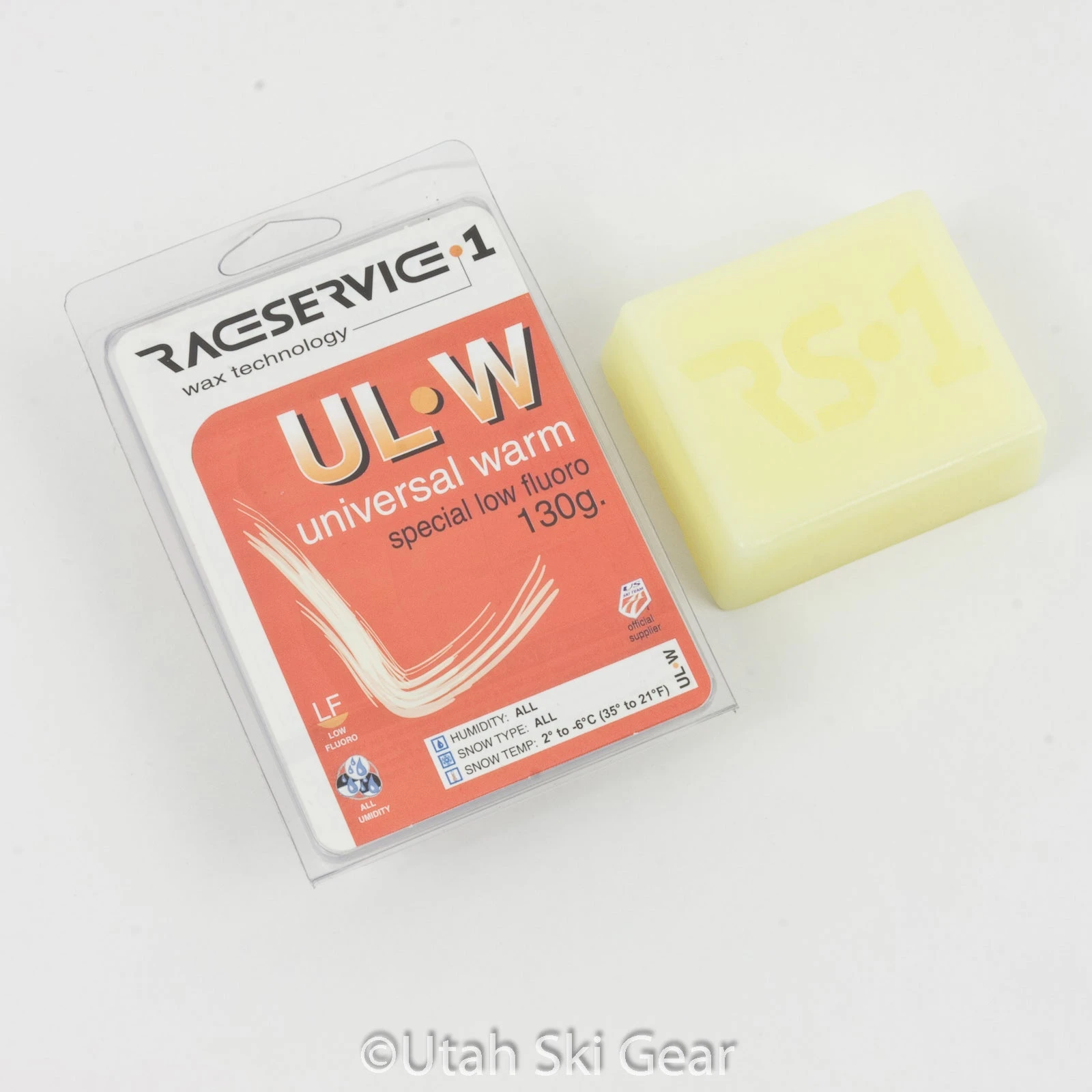 RaceService1 ULW Low Fluoro Training Wax - Universal Warm - 130g 3 RaceService1 ULW Low Fluoro Training Wax - Universal Warm - 130g