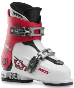 Roces IDEA Up Adjustable Youth Ski Boots | Size 19.0 - 22.0 MP -Swix Shop RocesIDEAUp19.0 22.0 WhiteRedBlack scaled