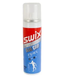 Swix Blue Grip - Spray On Performance Liquid Nordic Grip Wax - 70ml, 5°F To 28°F, V40LE