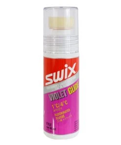Swix Violet Glide - Spray On Performance Liquid Glide Wax - 80ml, 22°F To 34°F, F7LE