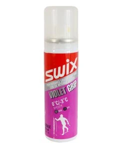 Swix Violet Grip - Spray On Performance Liquid Nordic Grip Wax - 70ml, 27°F To 32°F, V50LE