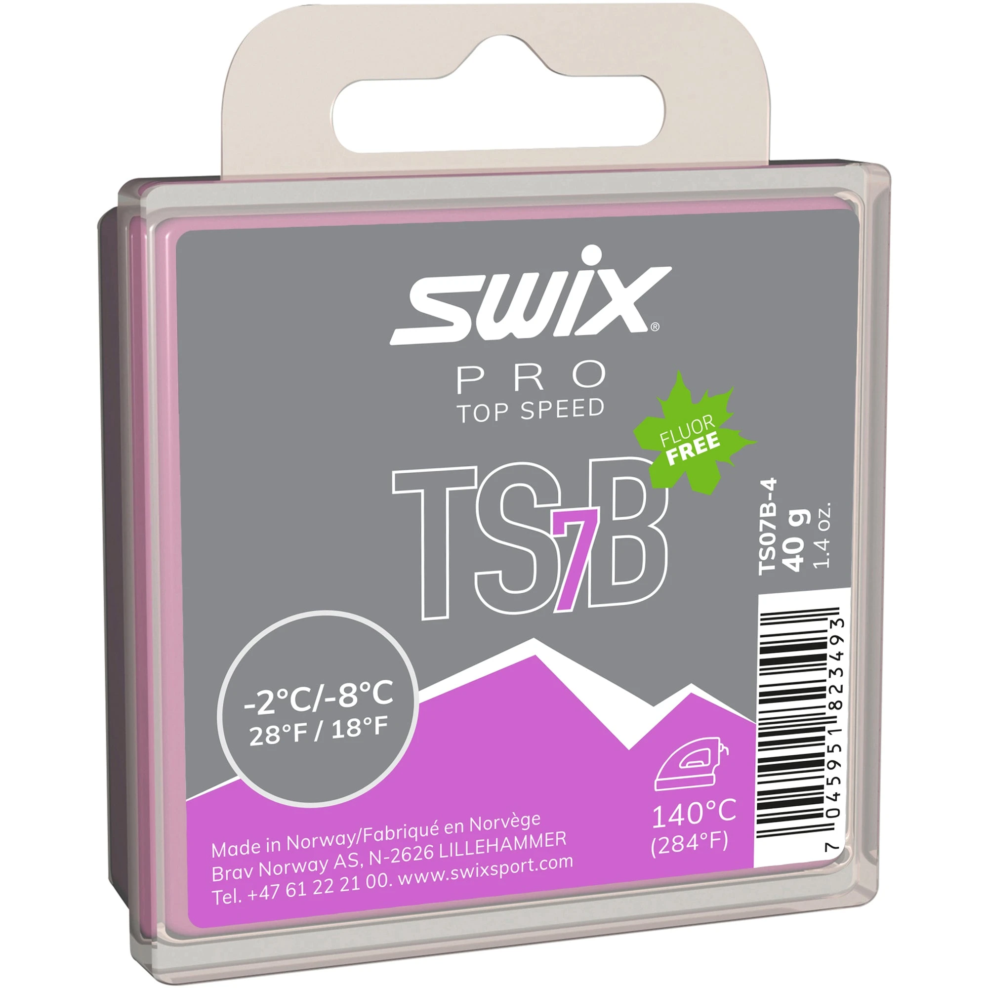 Swix TSB7 Black 40g - Top Speed Black 3 Swix TSB7 Black 40g - Top Speed Black