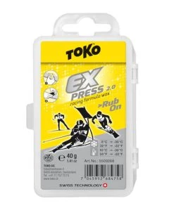 Toko Express Racing Rub-on Ski Wax 40g - Fluoro Free