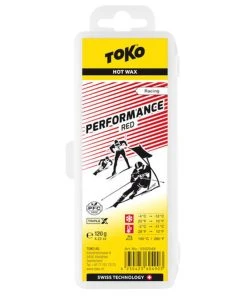 Toko Performance Ski And Snowboard Hot Wax 120g Red - Fluoro Free