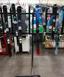 Backshop Hanging Ski Storage Solution Rack - 100 Ski Capacity - USED -Swix Shop USG EZ PZ Ski Shelf 3 scaled