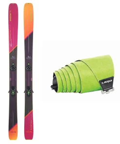 Elan Glen Plake Ripstick Tour 104 Skis + C Raider 12 Bindings + Skins - 2023