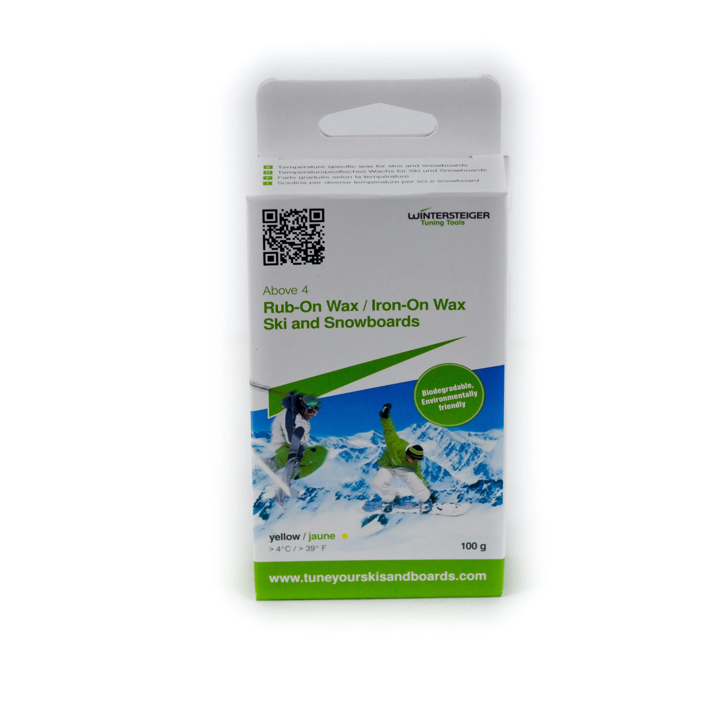 Wintersteiger Warm Rub-On/ Iron-On Ski And Snowboard Wax | 100g 3 Wintersteiger Warm Rub-On/ Iron-On Ski And Snowboard Wax | 100g