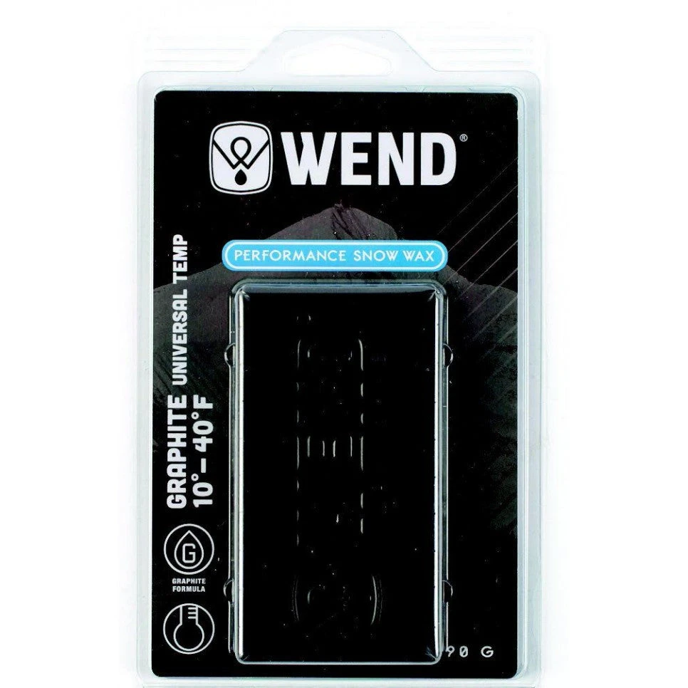 Wend NF Clamshell Wax - Non Flourinated Ski Wax - Graphite, Universal - 90g 3 Wend NF Clamshell Wax - Non Flourinated Ski Wax - Graphite, Universal - 90g