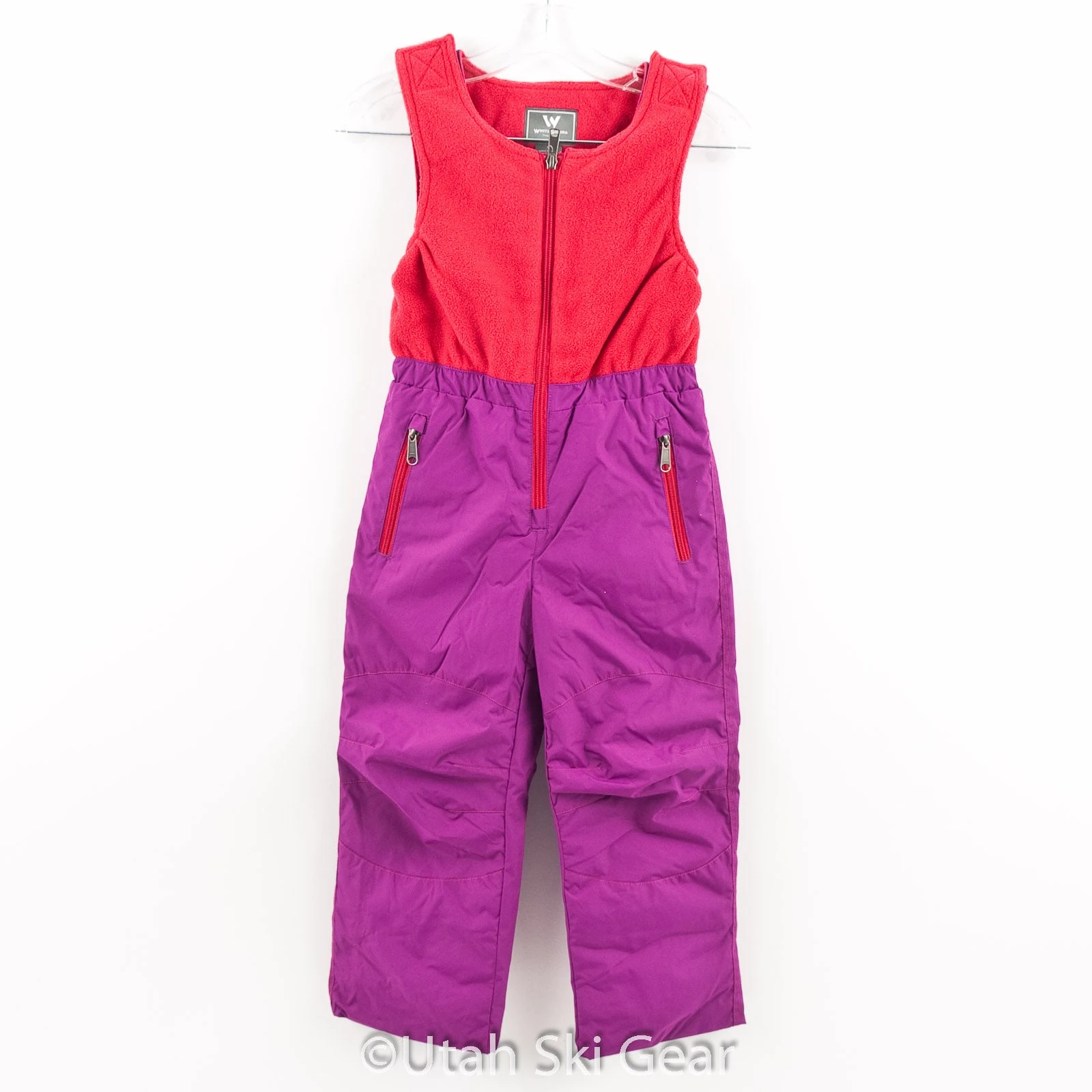 White Sierra Kids II Bib 4 White Sierra Kids II Bib - Image 2