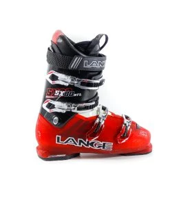 Lange SX RTL 80 Ski Boots - Large Sized Used Ski Boots - Black/Red -Swix Shop boot batch 02 scaled