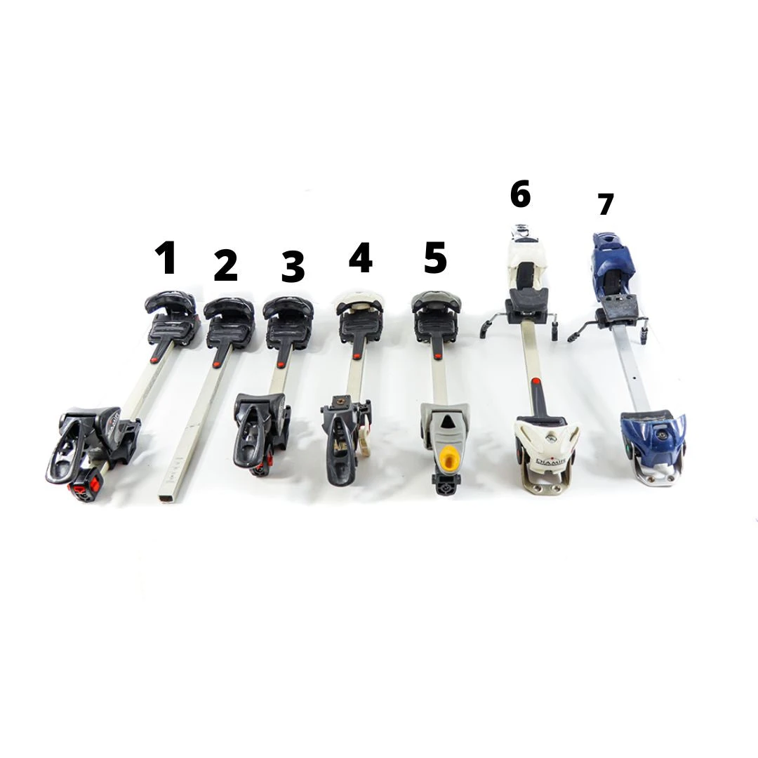 Fritschi AT Binding Spare Parts - Freeride, Titanal - USED 3 Fritschi AT Binding Spare Parts - Freeride, Titanal - USED