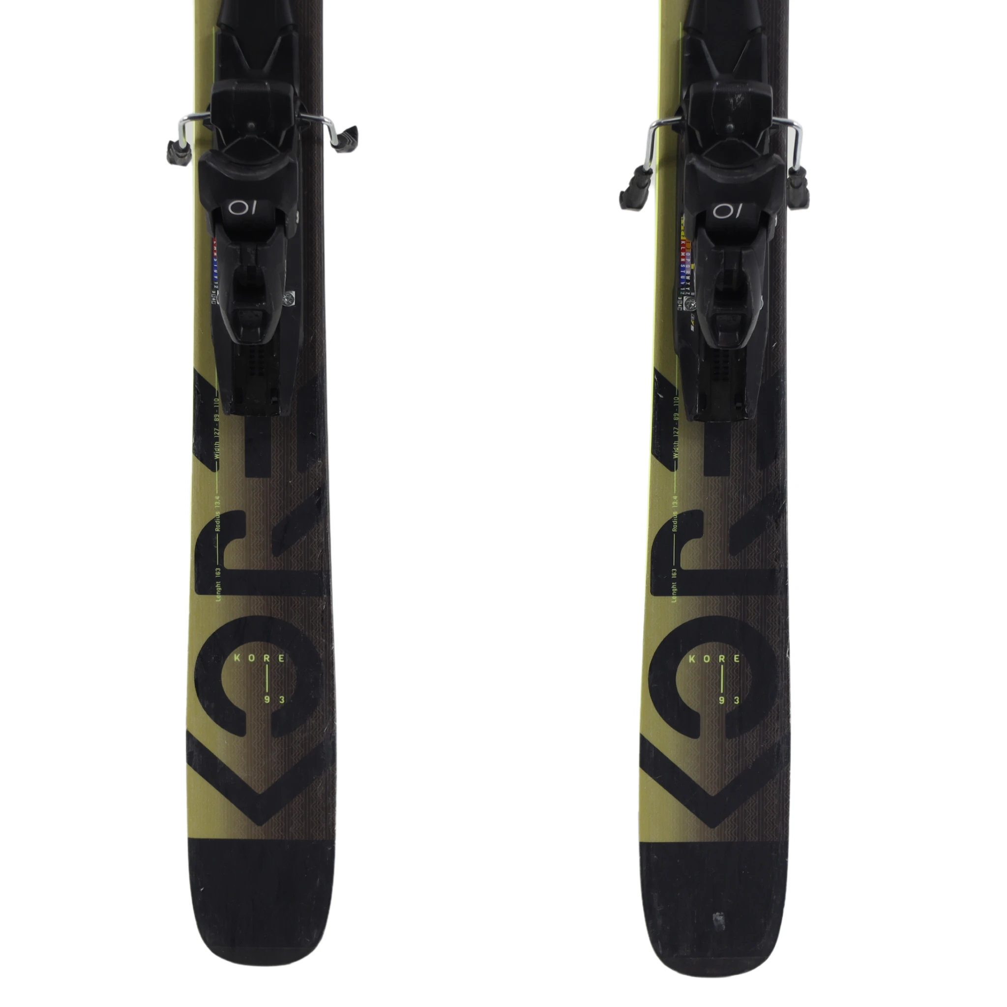 163cm Head Kore 93 22/23 + Tyrolia SP10 Bindings - USED 7 163cm Head Kore 93 22/23 + Tyrolia SP10 Bindings - USED - Image 5