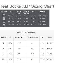 Hotronic Heat Socks Only XLP PFI 30 Classic Thin Pair XS-XL 11 Hotronic Heat Socks Only XLP PFI 30 Classic Thin Pair XS-XL -Swix Shop image0 3