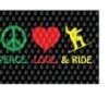 Peace, Love, Ride - Stomp Pad | Snowboard Traction Pad 2 Peace, Love, Ride - Stomp Pad | Snowboard Traction Pad -Swix Shop peaceLoveRide