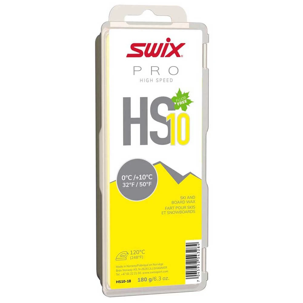 Swix HS10 Yellow 180g - High Speed 3 Swix HS10 Yellow 180g - High Speed