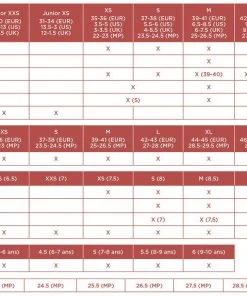 Therm-ic Power Glove Mittens -Swix Shop thermic size chart2 1